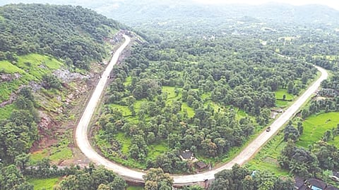 Raigad Fort highway