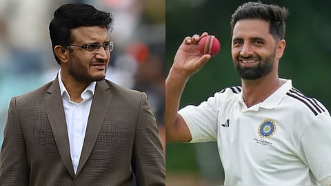 Sourav Ganguly : ‘या पोराला थेट इंग्लंडला पाठवावं लागतंय!’, नबीच्या गोलंदाजीने गांगुली ‘दादा’ भारावले; थेट BCCI ला घातले साकडे