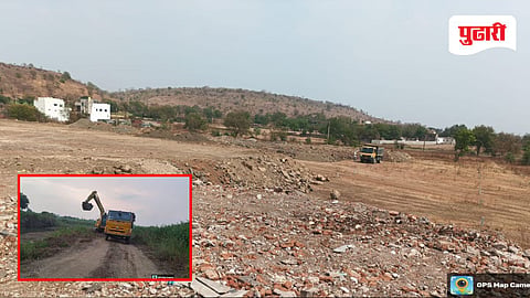 illegal sand mining