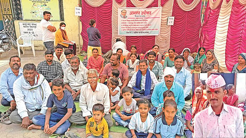 Wage issue protest