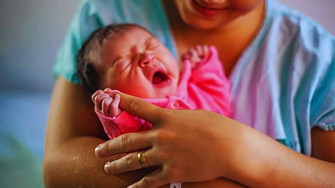 crying baby