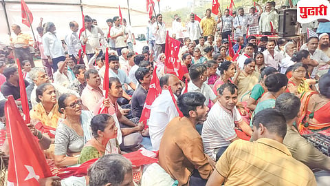 street vendors protest