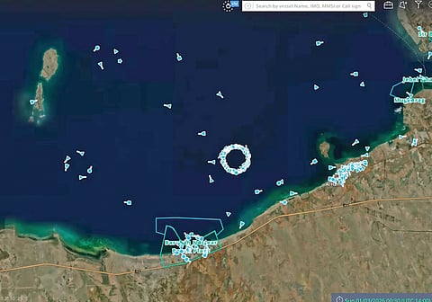 GPS signal jamming ships lost route | 