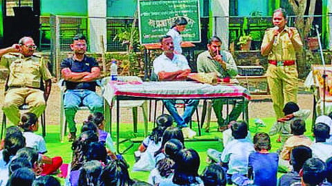 Cyber ​​Crime : 'सायबर क्राईम' बाबत विद्यार्थ्यांत केली जागृती