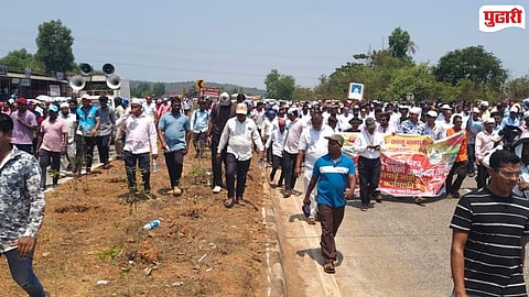 Mumbai-Goa Highway Farmer  Protest 