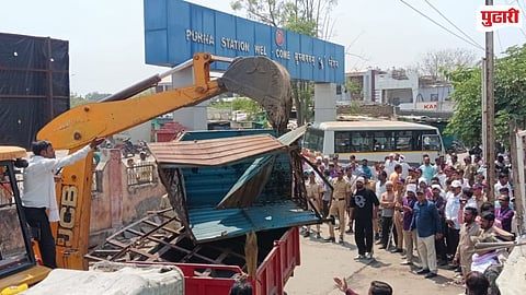Purna  municipal council anti-encroachment