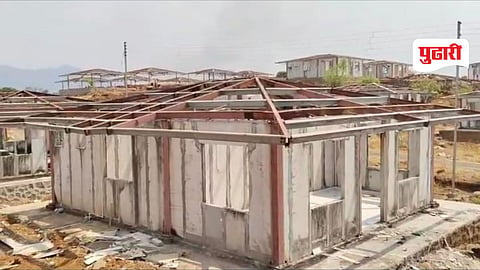 Raigad news | दरडग्रस्त तळीये नवीन वसाहत घरांची कामे निकृष्ट दर्जाची; माजी उपसरपंचाचा आरोप