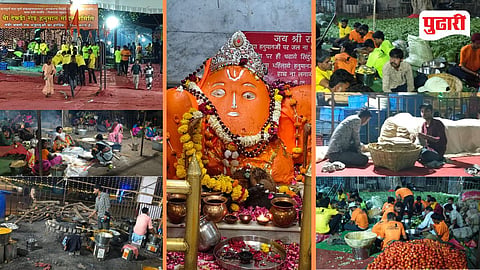 Hanuman jayanti nagpur | काय सांगता, 2 लाख भाविकांचा महाप्रसाद ! दोन ट्रक भाजी, पाक शाळेत 200 च्या वर मनुष्यबळ