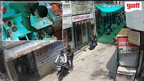 CCTV त दिसणारे चोरटे 