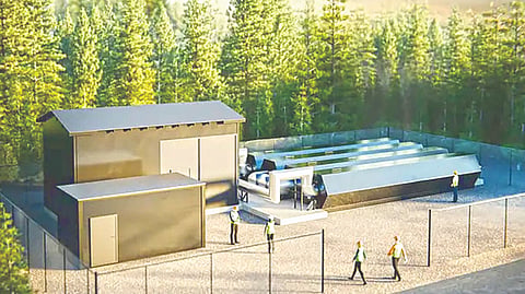 Sand battery