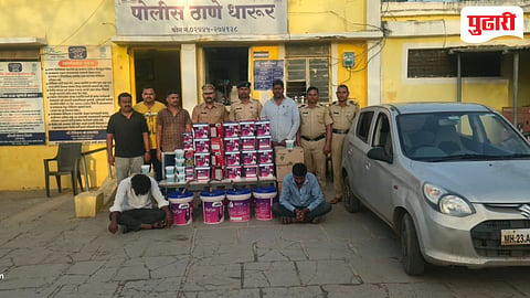 Beed crime | २४ तासांत दोन चोरीचे गुन्हे उघड; दोन आरोपी अटकेत, मुद्देमाल व हत्यारे जप्त