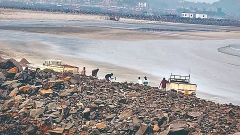 sand mining