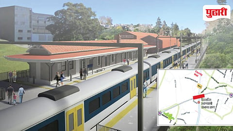 Thane Mulund new railway station