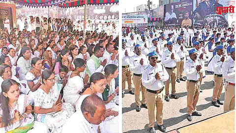 Dharashiv Ambedkar Jayanti celebration
