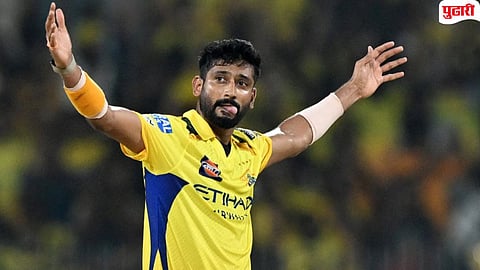 चेन्नई सुपर किंग्स संघाचा वेगवान गोलंदाज खलील अहमद उर्वरित आयपीएल सामन्‍यांमध्‍ये खेळणार नाही. 