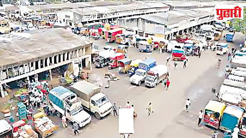 Pune Market Illegal Encroachment