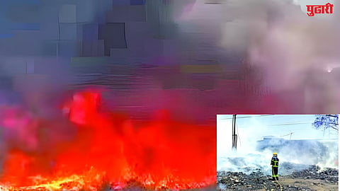 Packaging company fire