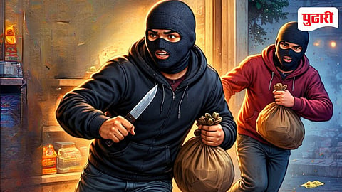Dombivli skywalk robbery case