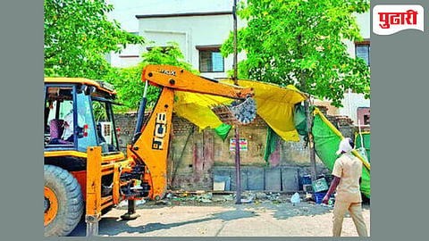 Hingoli news | अतिक्रमण हटाओ मोहिमेने वाहतुकीस मिळाला दिलासा