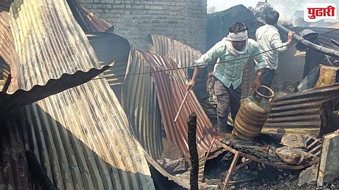 House fire Akola  
