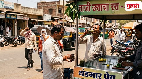 Purna summer temperature 