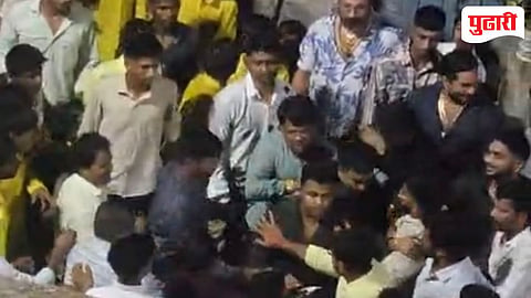 कळंबोलीत हळदी समारंभात चोरीचा प्रयत्न; १८ तोळ्यांचे गंठण हिसकावणारा नागरिकांच्या ताब्यात