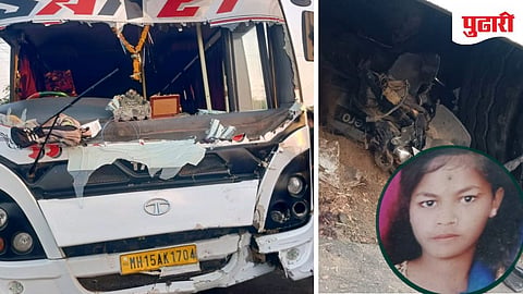 Chandrapur Accident | तळोधी रोडवर भीषण अपघात : ट्रॅव्हल्स-दुचाकी धडकेत दोघांचा मृत्यू, एक गंभीर