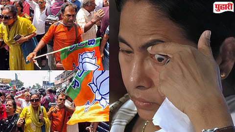 West Bengal Assembly Election : ममता बॅनर्जींच्या निवासस्थानाबाहेर 'जय श्री राम'चा जयघोष! घोषणाबाजीने परिसर दुमदुमला