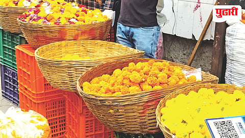 Mumbai flower market