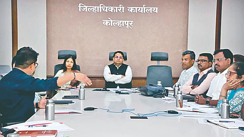 Kolhapur collector Vijay Rathod: आराखडे कागदावर नकोत, प्रत्यक्ष कार्यवाही करा; स्वत: पाहणार