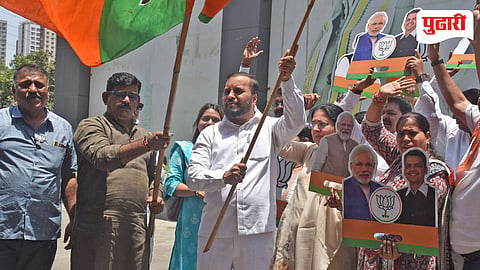 BJP victory celebration