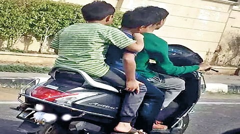 Traffic violation minors |