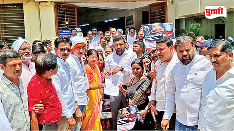 Beed protest Nasrapur case
