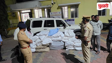 Beed crime | केज येथे पोलिस पथकाची गुटख्यावर धाड, ११ लाखाचा मुद्देमाल जप्त