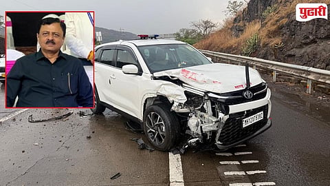PMPML Chief Mahesh Awhad Accident