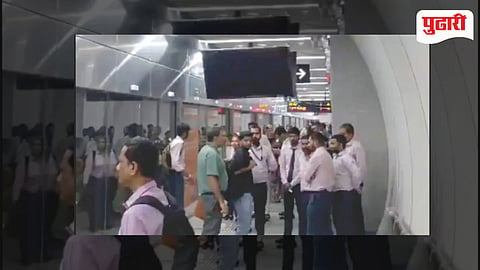 Metro 3 smoke incident Mumbai