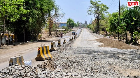 Dahanu Charoti road concretization delay