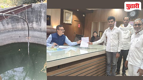 आव्हई येथे जलजीवन पाणीपुरवठा योजनेचा उडाला बोजवारा