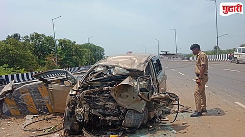 Mumbai Goa Highway Car Accident