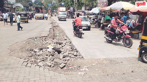 Titwala road work delay