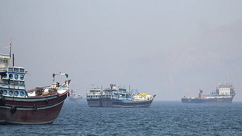 Strait of Hormuz ship accident
