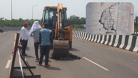 Mumbai Goa Highway : मुंबई-गोवा महामार्गावरील कासार्डे उड्डाणपुलाचा स्लॅब दोनदा कोसळला, प्रवाशांमध्ये घबराट