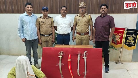 Illegal Weapons Seized Washim 