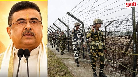 West Bengal Politics : बांगला देश सीमेवर कुंपणासाठी ‌‘BSF’ला जमीन देणार : मुख्यमंत्री सुवेंदू अधिकारी सरकारचा पहिलाच निर्णय