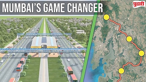 Virar Alibag corridor construction
