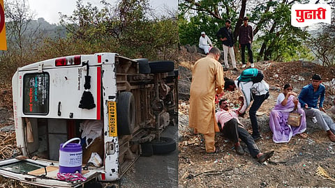 Raigad accident | मुरबाडहून जेजुरीला निघालेल्या भाविकांचा अपघात, अनेक जखमी