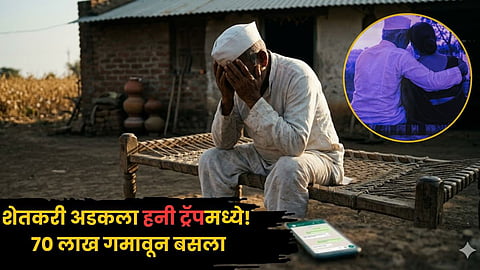 Amravati Honey Trap : प्रेमाच्या जाळ्यात अडकवून ६४ वर्षीय शेतकऱ्याची ७० लाखांची लूट! बलात्काराच्या गुन्ह्याची धमकी देऊन फसवले