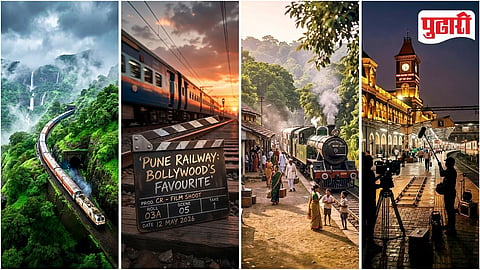 Pune Railway Bollywood Shooting