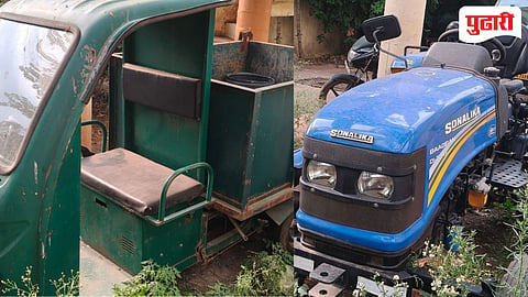 Garbage van news | शिरढोणची लाखोंची कचरा उठाव करणारी वाहने दुरुस्तीअभावी खितपत