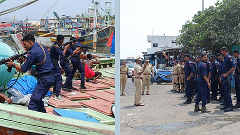 Alibag Jetty Mock Drill